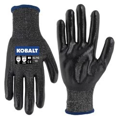Kobalt Gloves For Men - HPPE - Nitrile Dipped - XLarge