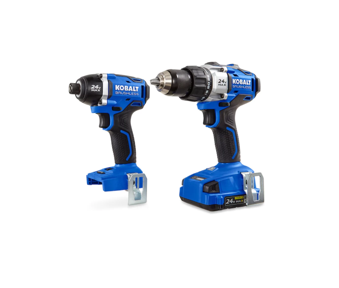 Kobalt KLC 2024A-03 2-Tool 24-Volt Max Brushless Power Tool Combo Kit With Soft Case (1-Battery Included And Charger Included) - Image 2