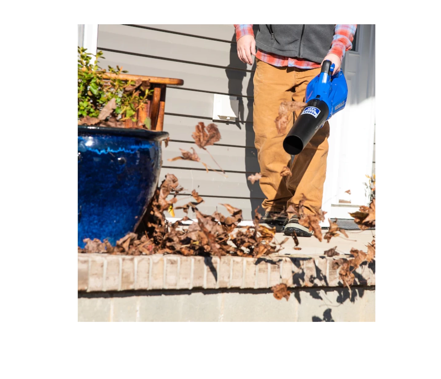 Kobalt KHB 4840-06 40-volt Max 480-CFM 110-MPH Handheld Cordless Electric Leaf Blower (Tool Only) - Image 11