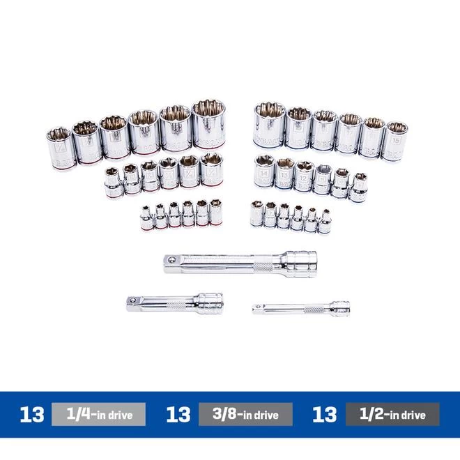 Kobalt 64-Piece Mechanic's Tool Set With 52-Piece Bonus - Image 4