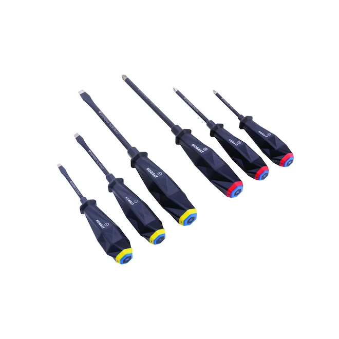 Kobalt 6 Diamond Tip Screwdriver Set, Blue - Image 5