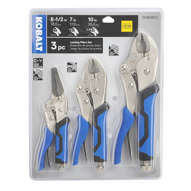 Kobalt Locking Pliers Set - 3 Pieces - Image 2