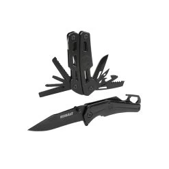 Kobalt 14-in-1 Multi-Function Pliers With Knife - 2 Pieces - Steel - Black