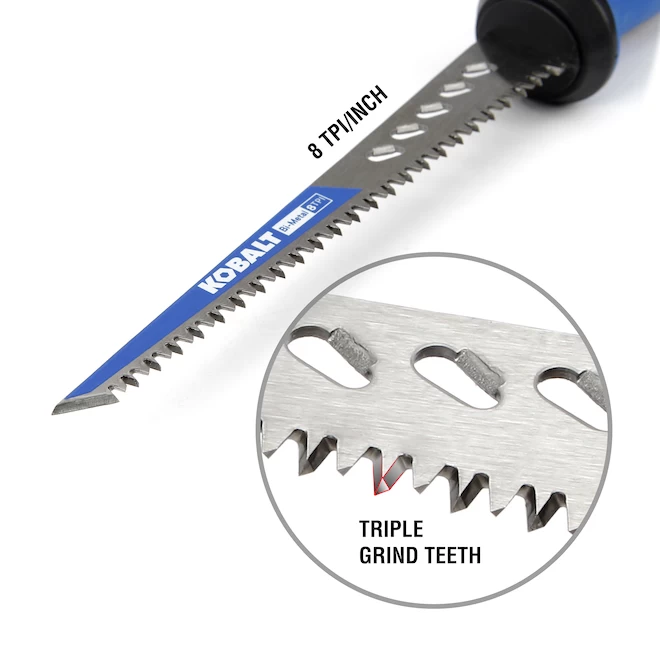 Kobalt 6-in Cross-Cutting Jab Saw Drywall, Wood Or Plastic - Image 3
