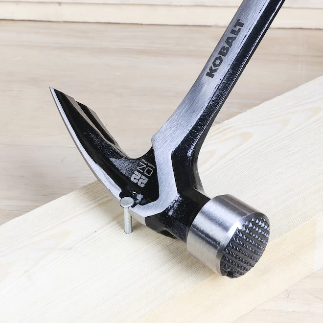 Kobalt Claw Hammer 22-oz Milled Steel - Image 4