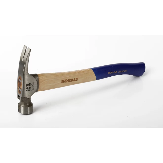 Kobalt 21-oz Hammer With Milled Face Wood And Steel - Image 2