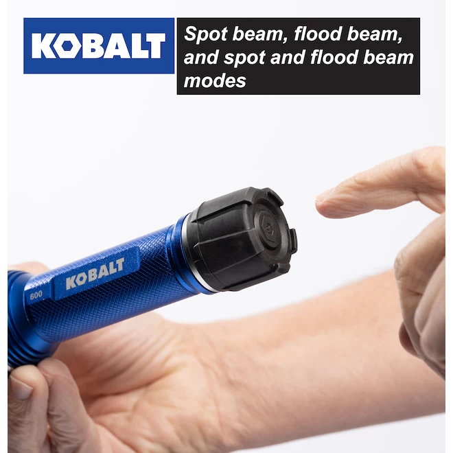 Kobalt Rechargeable - 600 Lumens LED Flashlight - Image 3
