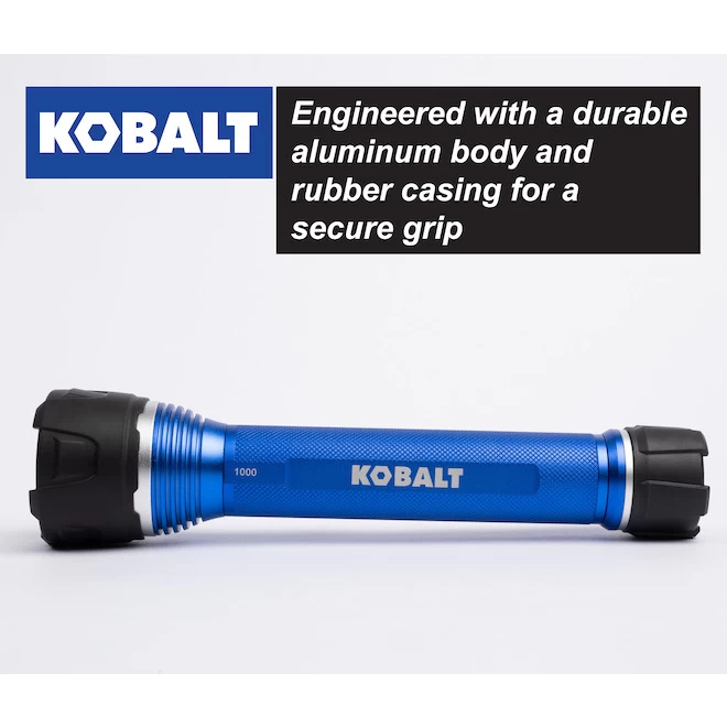 Kobalt Rechargeable - 1000 Lumens LED Flashlight