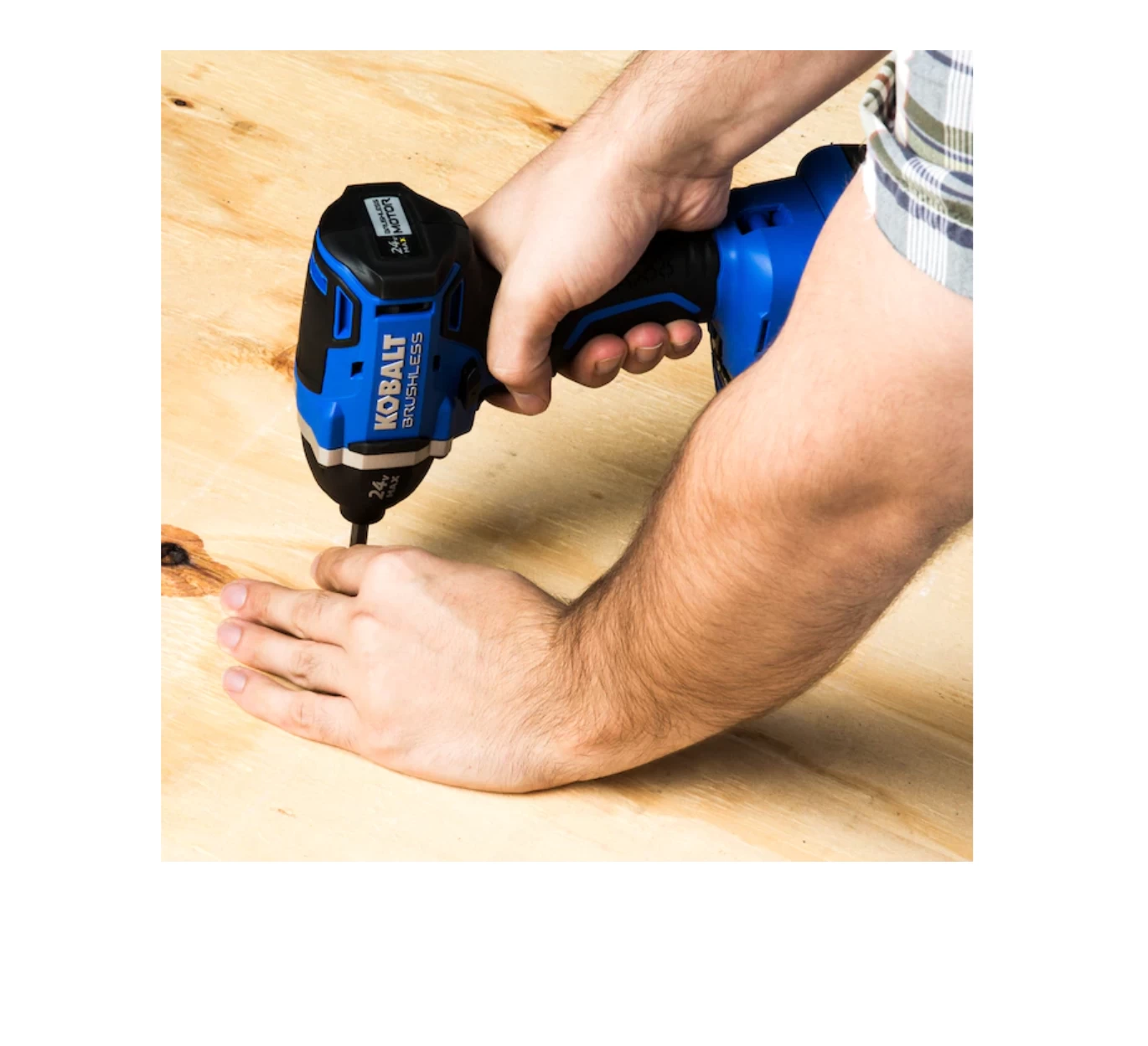 Kobalt KIW 3824B-03 Brushless-Amp 24-volt Max Variable Speed Brushless 3/8-in Drive Cordless Impact Wrench (Tool Only) - Image 3