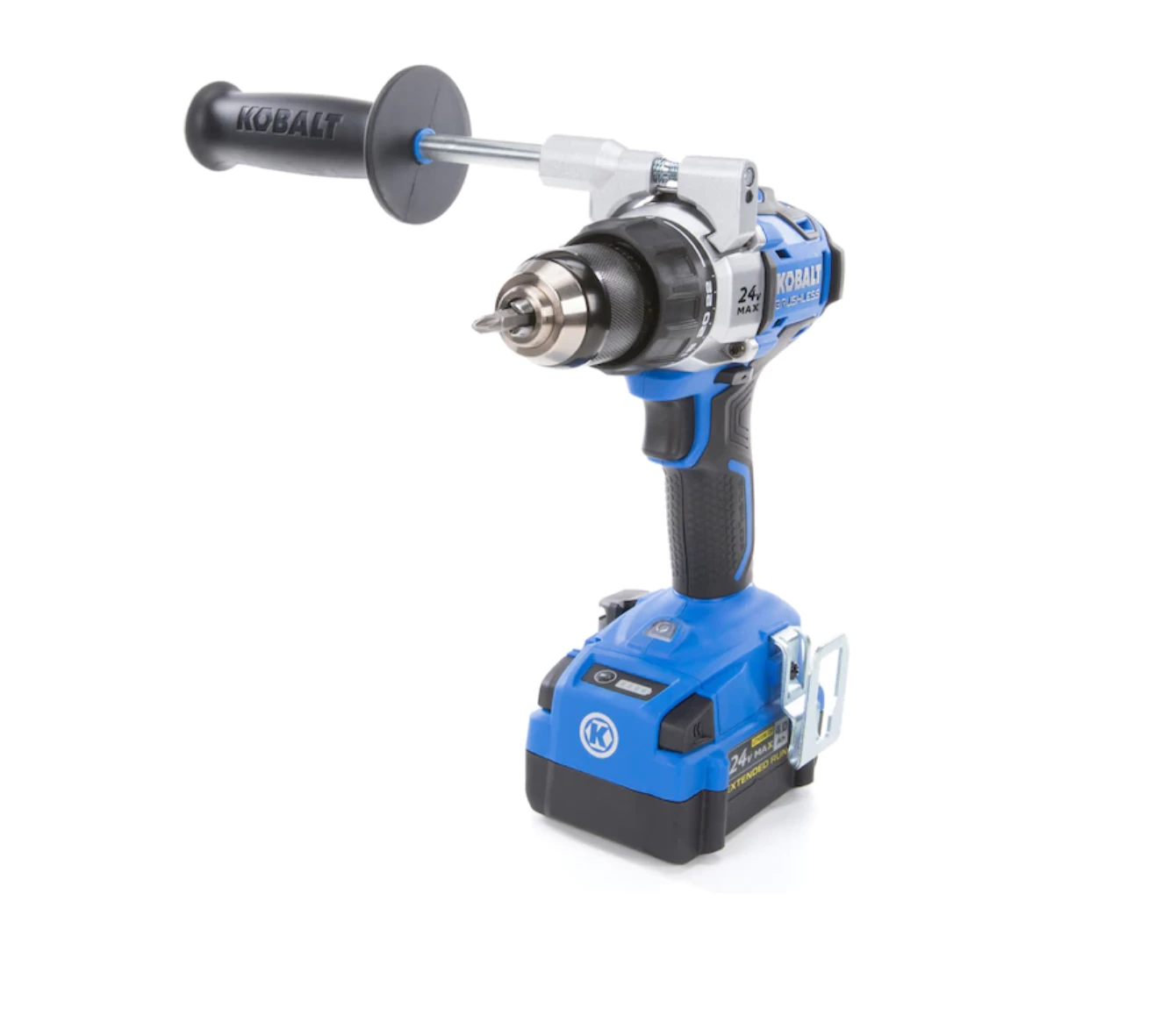 Kobalt KLC 2024A-03 2-Tool 24-Volt Max Brushless Power Tool Combo Kit With Soft Case (1-Battery Included And Charger Included) - Image 4