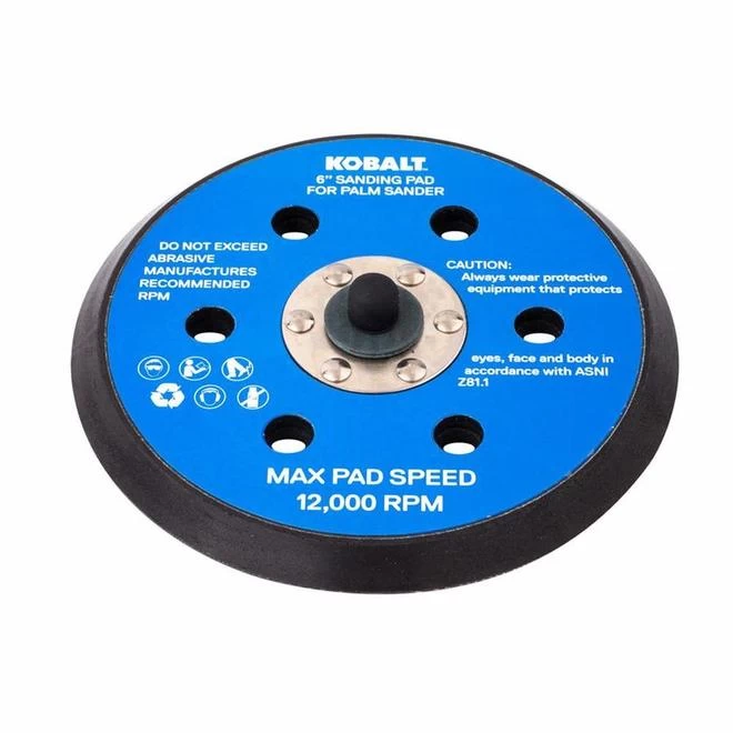 Kobalt 6-in Sanding Pad For Palm Sander - Image 3