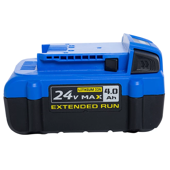 Kobalt 24-Volt Max Lithium Ion Battery - 4-Ah - Power Indicator Display - Internal Circuitry Protection