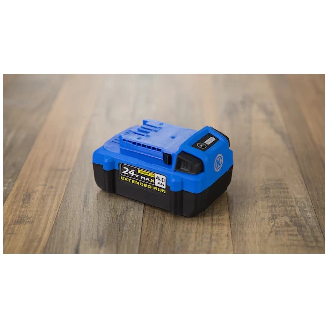 Kobalt 24-Volt Max Lithium Ion Battery - 4-Ah - Power Indicator Display - Internal Circuitry Protection - Image 2