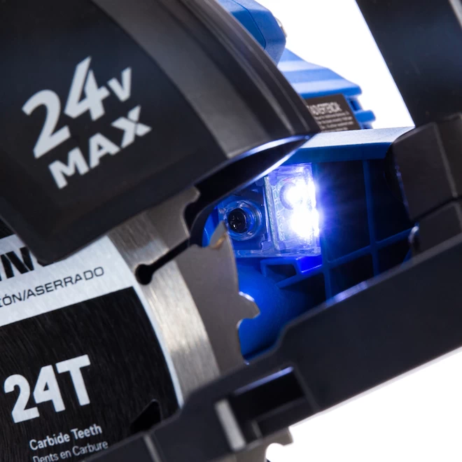 Kobalt 24-Volt XTR Max Cordless Circular Saw - Brushless Motor - 7 1/4-in - Bare Tool Without Battery - Image 3