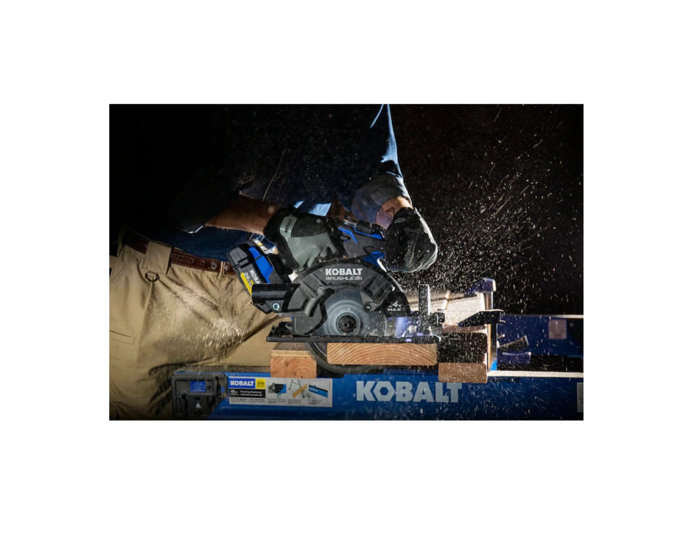 Kobalt KXCS 124B-03 24-Volt XTR 7-1/4-in Brushless Cordless Circular Saw - Image 6