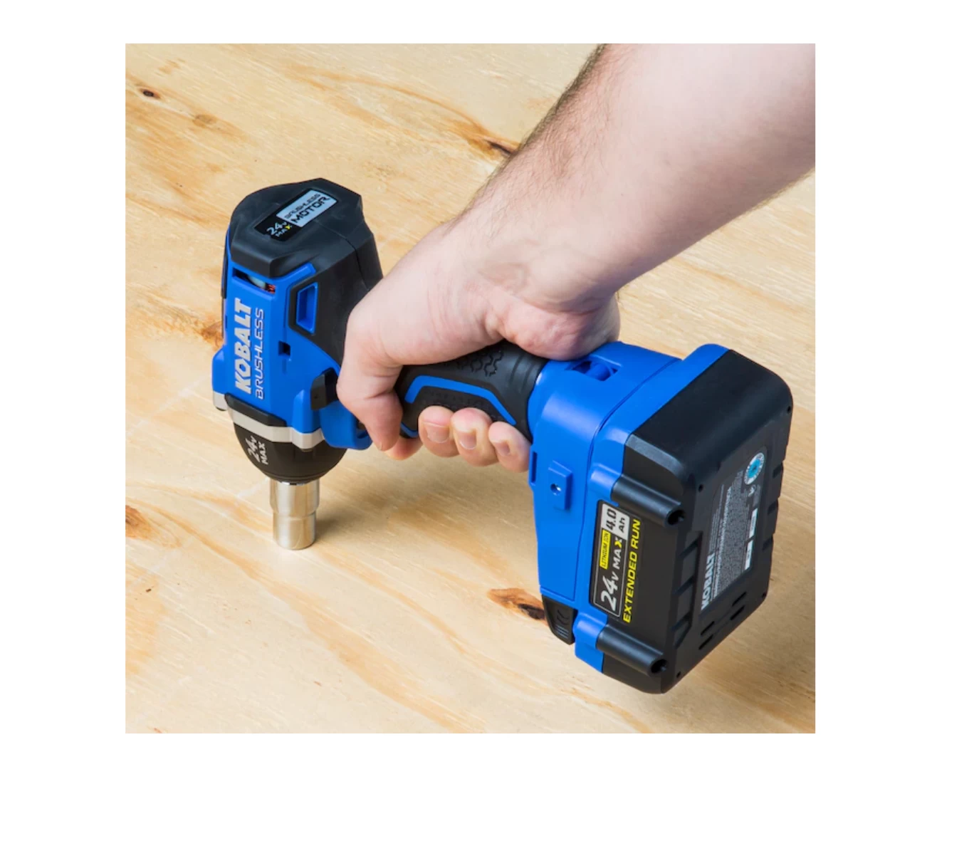 Kobalt KCW 5024B-03 24-volt Max Variable Speed Brushless 1/2-in Drive Cordless Impact Wrench (Tool Only) - Image 5