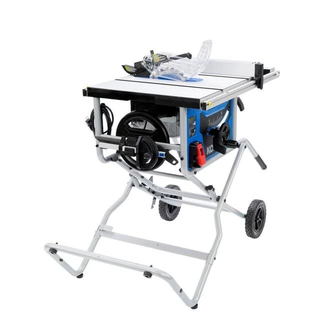 Kobalt 10-in Carbide-tipped Blade 15-Amp Portable Quick-folding Stand Table Saw - Image 2
