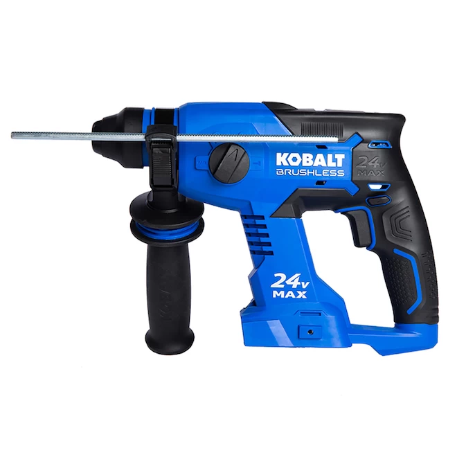 Kobalt 24-V Max Rotary Hammer - 7/8-in - SDS-Plus - Cordless - Black And Blue - Bare Tool Without Battery - Image 3