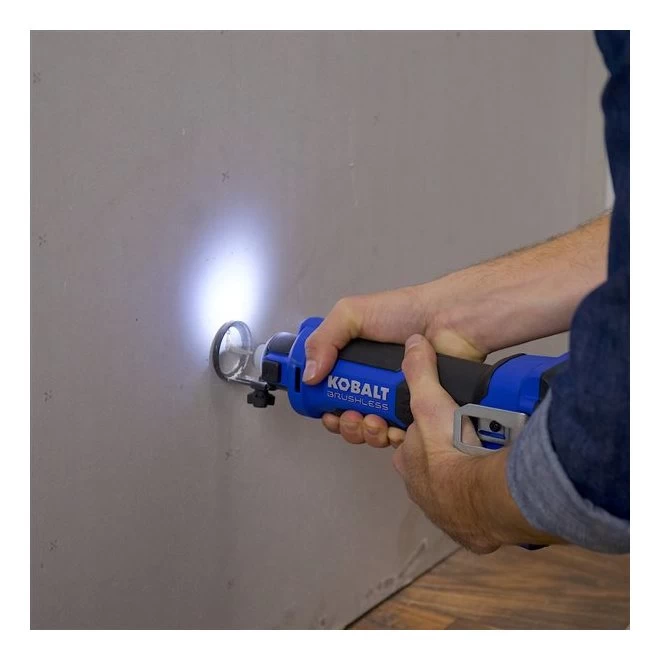 Kobalt 24-V Max Cordless Rotary Cut-Out Tool - Brushless Motor - Black And Blue - Bare Tool Without Battery - Image 3