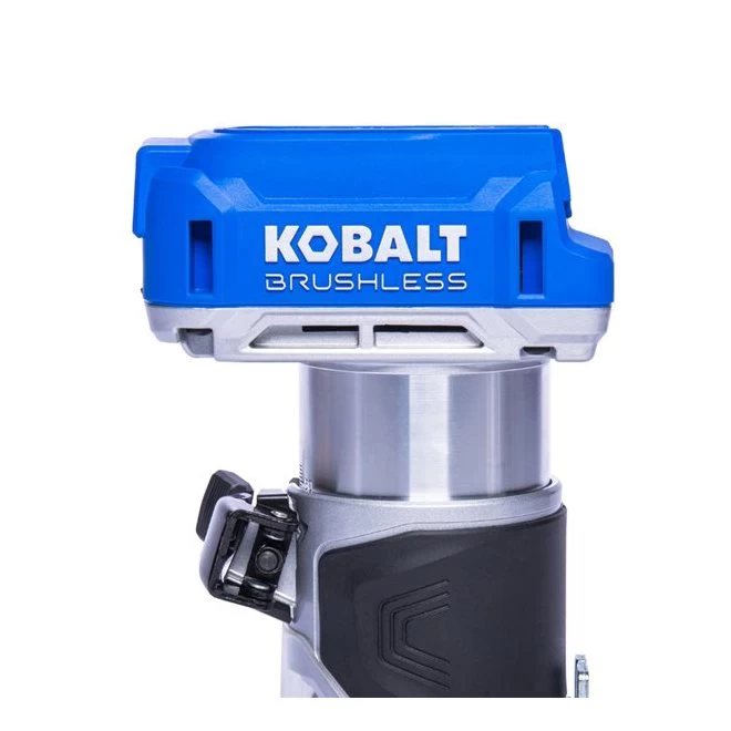 Kobalt Variable Speed 1/4-in Brushless Fixed Cordless Router - 24 V Max - Bare Tool Without Battery - Image 4