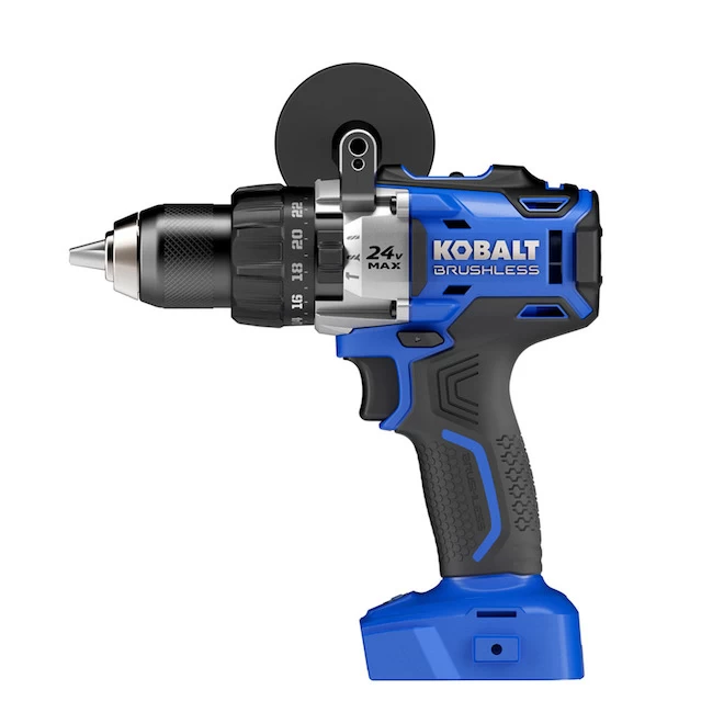Kobalt 24 V Max Cordless Hammer Drill - Variable Speed - Brushless Motor - Bare Tool Without Battery - Image 3
