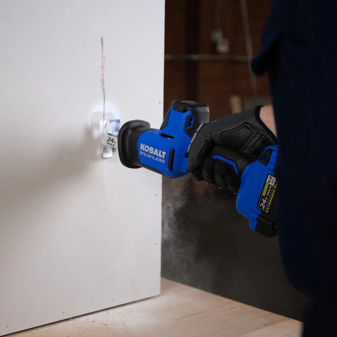 Kobalt 24-V Max Cordless Reciprocating Saw - Variable Speed - Brushless Motor - Bare Tool Without Battery - Image 3