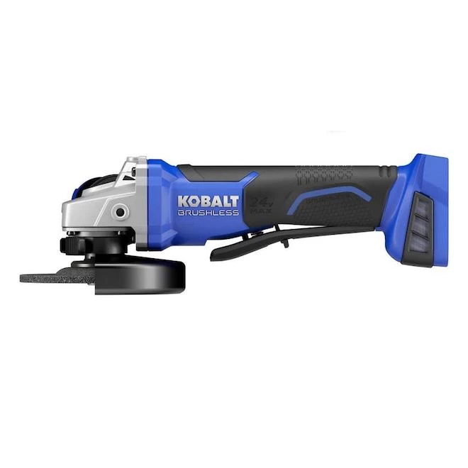 Kobalt 24 V Max Cordless Angle Grinder - Black And Blue - 5/8-in Diameter Arbor - Bare Tool Without Battery - Image 3