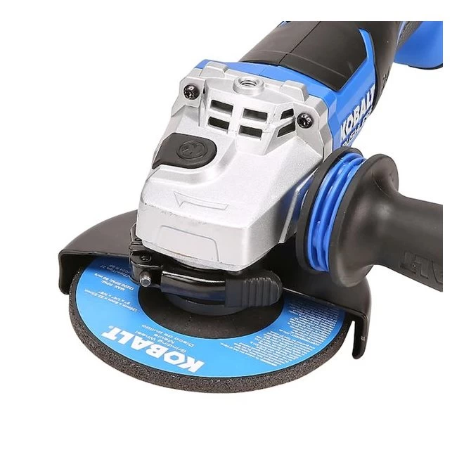 Kobalt 24 V Max Cordless Angle Grinder - Black And Blue - 5/8-in Diameter Arbor - Bare Tool Without Battery - Image 2