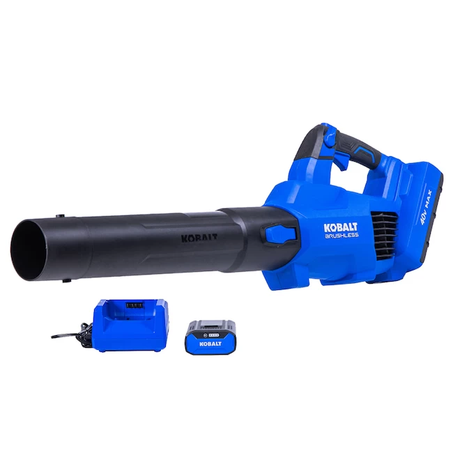 Kobalt 24V Lithium Ion 500 CFM Brushless Cordless Electric Leaf Blower - Battery And Charger Included - Image 4