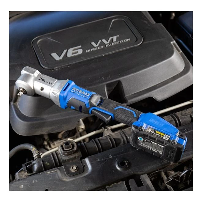 Kobalt 24 V Max Right Angle Impact Wrench - Brushless Motor - 3/8-in Drive - Cordless - Bare Tool Without Battery - Image 3