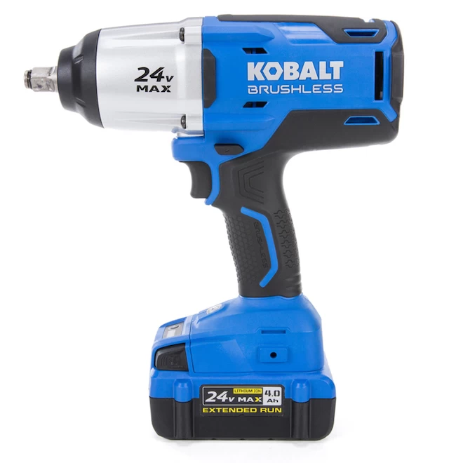 Kobalt 24-V Max 1/2-in Impact Wrench Kit With 4-Ah Battery, Charger And Carrying Bag - Image 3