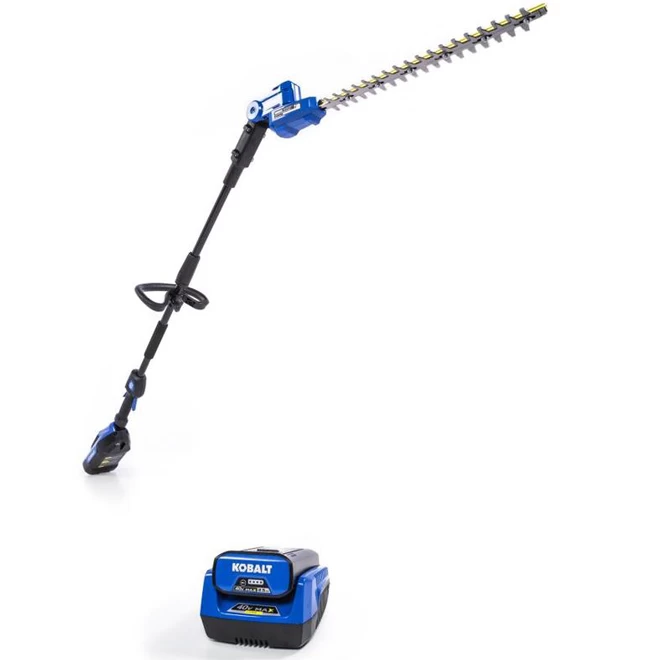 Kobalt Cordless Pole Hedge Trimmer - 40 V - 20-in - Blue - Image 2
