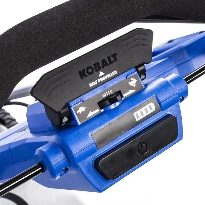Kobalt Self-Propelled Lawn Mower - 80 V Battery - 21-in Deck - Brushless Motor