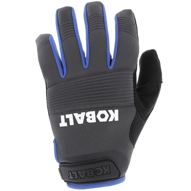 Kobalt Mechanic Gloves - Synthetic Leather - Unisex - Medium- Black - Image 3