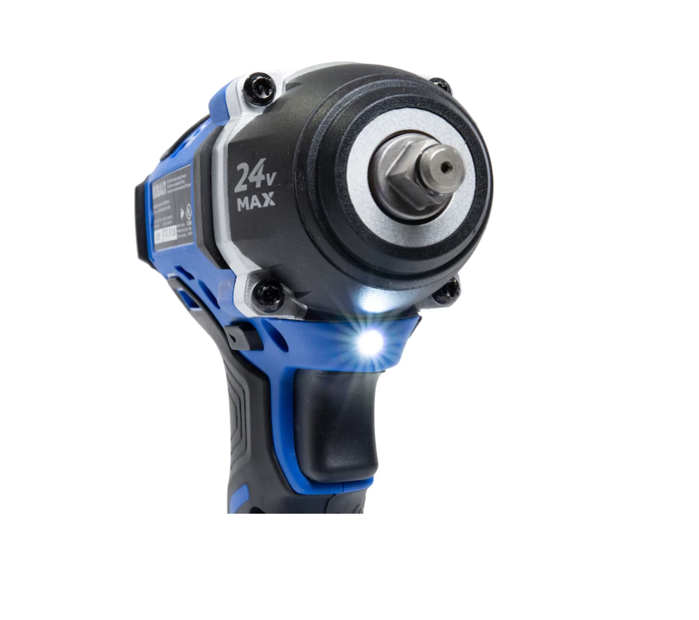 Kobalt KIW 3824B-03 Brushless-Amp 24-volt Max Variable Speed Brushless 3/8-in Drive Cordless Impact Wrench (Tool Only) - Image 7