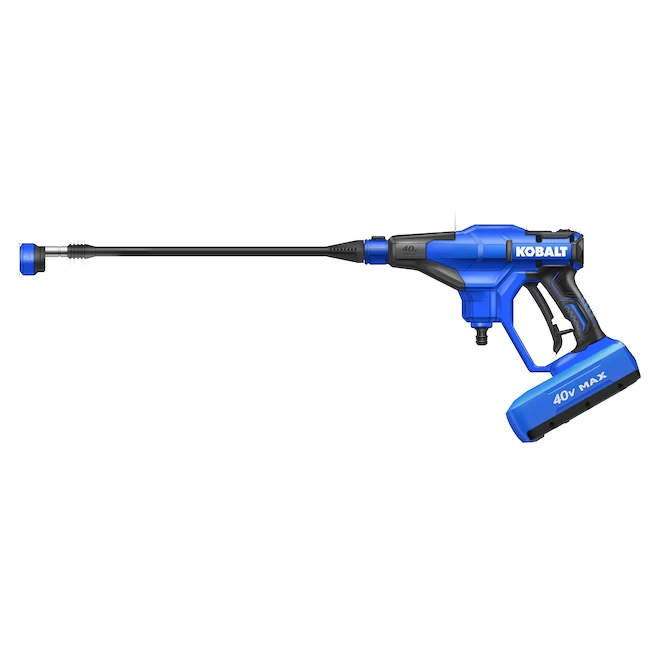 Kobalt 40-Volt Electric Handheld Pressure Washer Kit - 2-Ah - 600-PSI - Blue - Image 4
