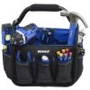 Kobalt 12-in Blue/Black Polyester Tool Tote