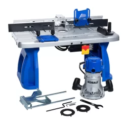 Kobalt K11RTA-03 1/4-in And 1/2-in-Amp Fixed Corded Router Table (Tool Only)